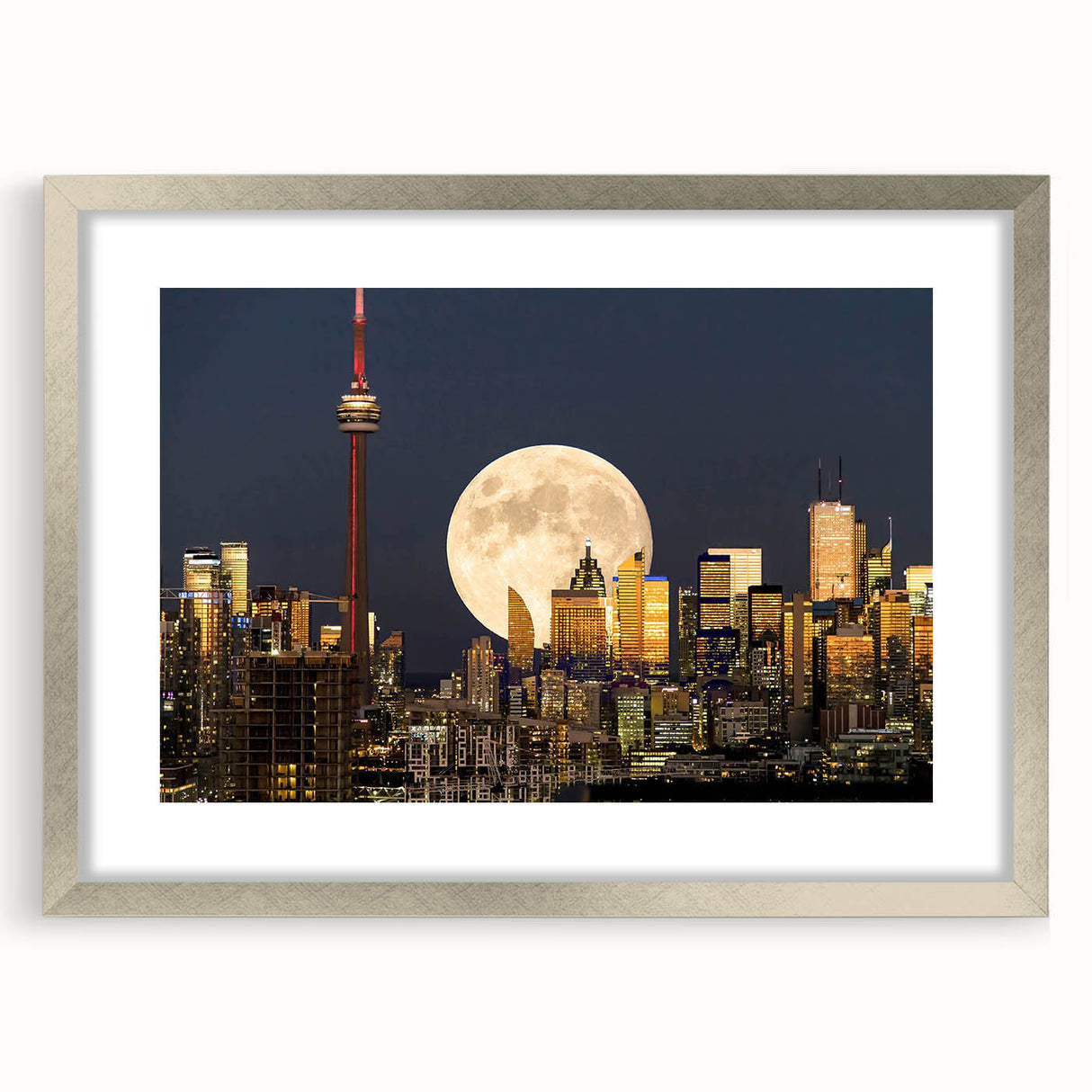 Textured abstract art print in shades of blue and gray on canvas, suitable for bedroom ambiance.