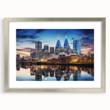 Textured abstract art print in muted gray and blue tones on canvas, suitable for modern bedroom decor.