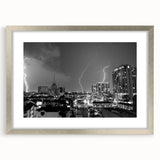 Textured abstract art print in muted earth tones on canvas, suitable for bedroom decor.