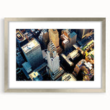 Textured abstract art print in deep blue and white, on canvas, ideal for modern bedroom ambiance.