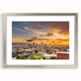 Textured abstract art print in muted earth tones on canvas, suitable for bedroom wall decor.