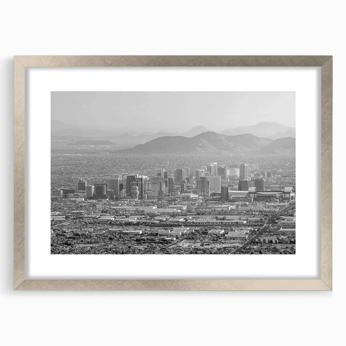 Textured abstract art print in muted earth tones on canvas, suitable for enhancing a bedroom's ambiance.