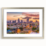 Textured abstract art print in muted earth tones on canvas, suitable for bedroom art.