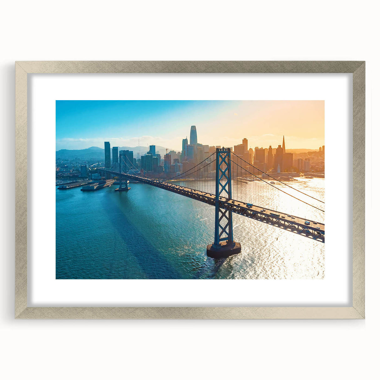 Textured abstract art print in muted earth tones on canvas, suited for enhancing bedroom ambiance.