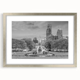 Textured abstract art print in earthy tones on canvas, ideal for modern bedroom ambiance.