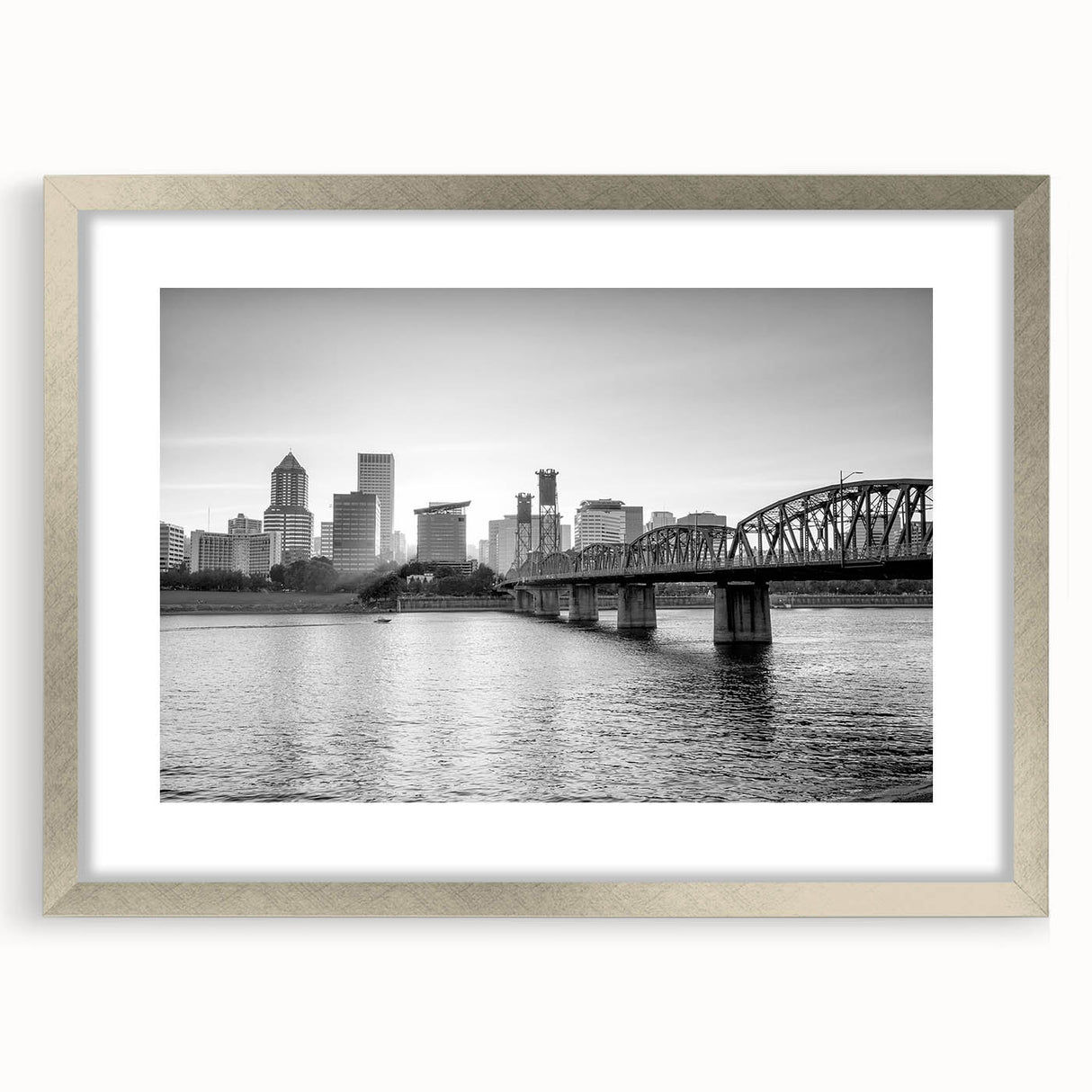 Textured abstract art print in earth tones on canvas, ideal for modern bedroom ambiance.