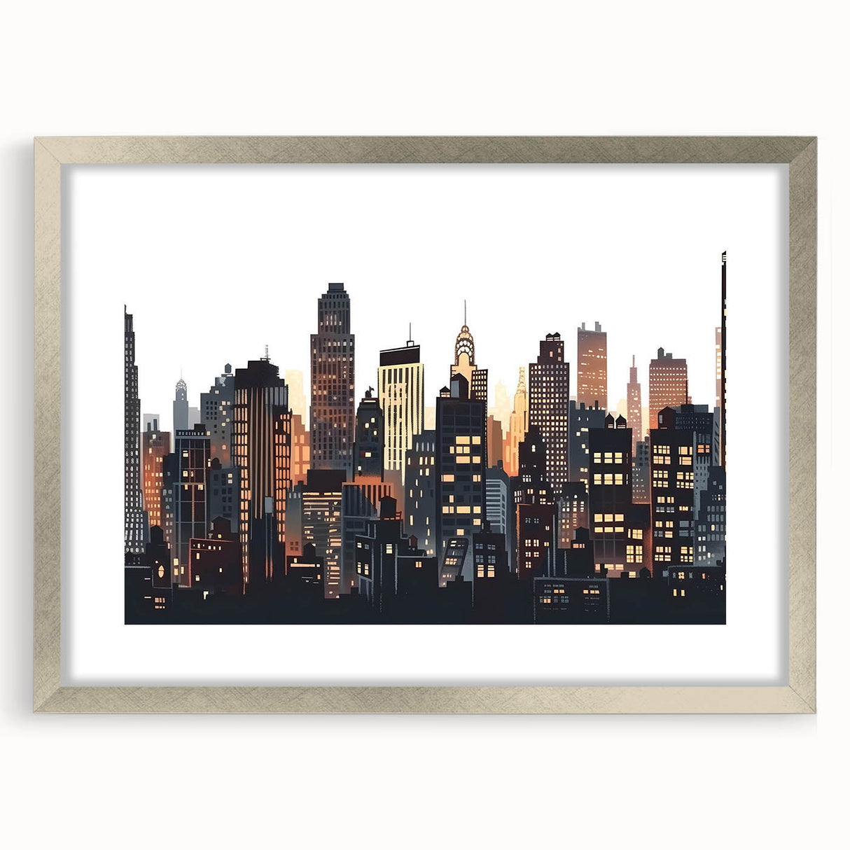 Textured abstract art print in muted gray and blue tones on canvas, suitable for modern bedroom decor.