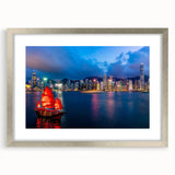 Textured abstract art print in blue and gray tones on canvas, suitable for enhancing a modern bedroom ambiance.