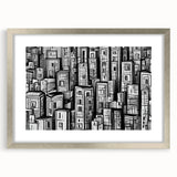 Textured abstract art print in muted earth tones on canvas, suitable for enhancing a bedroom's ambiance.