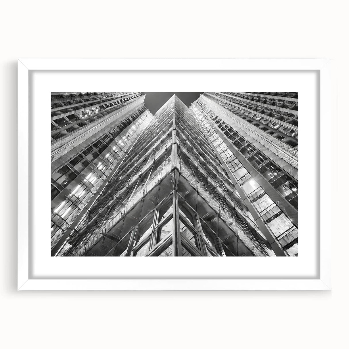 Abstract art print featuring swirling blue and gray tones on canvas, suitable for bedroom or dining room decor.