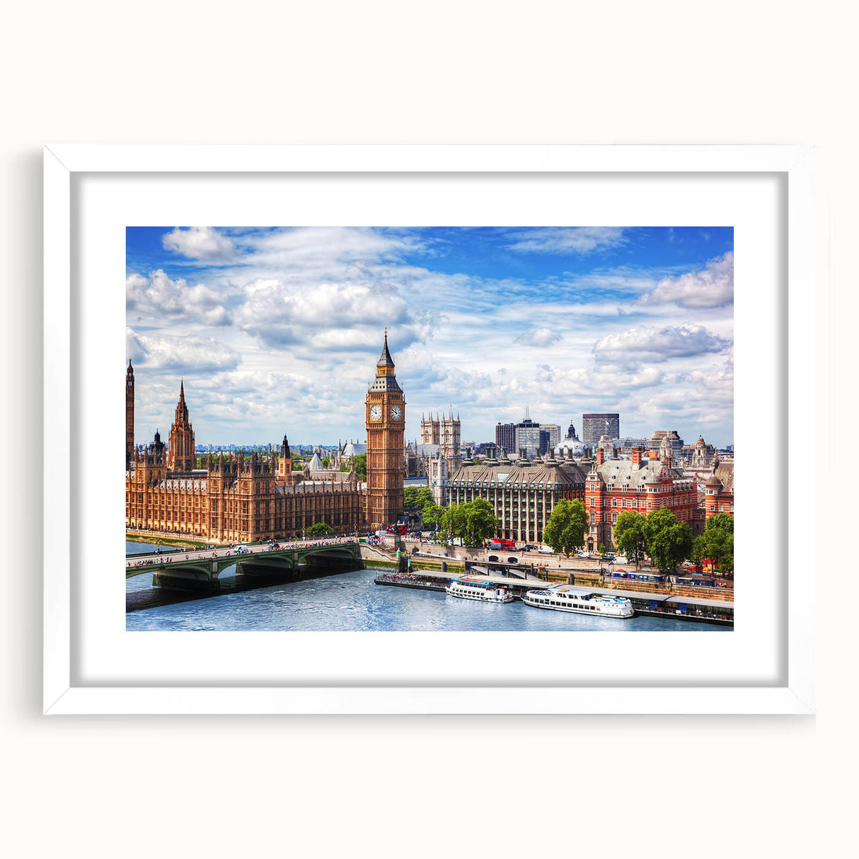 Abstract art print featuring swirling blue and gray tones on canvas, suitable for bedroom or dining room decor.