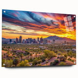 Large abstract wall art featuring swirling blue and gray tones on canvas, suitable for bedroom or dining room decor.