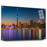 Large abstract wall art featuring swirling blues and greys on canvas, ideal for modern bedroom or dining room decor.