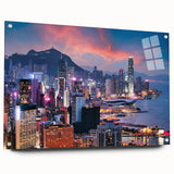 Large abstract wall art on canvas featuring swirling blue and gray tones, suitable for bedroom or dining room decor.