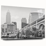 Large abstract wall art in vibrant blue and orange hues on canvas, suitable for bedroom or dining room decor.