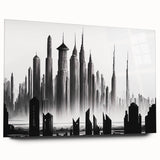 Large abstract wall art featuring swirling blue and grey tones on canvas, ideal for bedroom or dining room ambiance.
