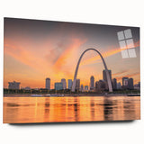 Large abstract wall art in vibrant blue and orange tones on canvas, suitable for bedroom or dining room decor.