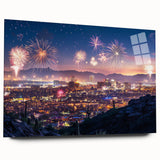 Large abstract wall art in blue and gray tones on canvas, suitable for bedroom or dining room decor.