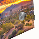 Large abstract wall art in muted earth tones on canvas, ideal for dining room ambiance.