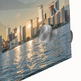 Large abstract wall art in muted earth tones on canvas, ideal for dining room ambiance.