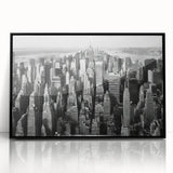 Large abstract wall art featuring geometric shapes in muted earth tones on canvas, suitable for modern living room decor.