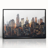 Large abstract wall art in muted earth tones on canvas, featuring mid-century modernist style.