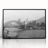 Large abstract wall art featuring swirling blue and gold patterns on canvas, ideal for modern living room decor.