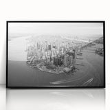 Large abstract wall art featuring swirling blue and gray tones on canvas, suitable for modern art wall decor.