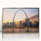 Large art print featuring a mid-century modernist abstract design in pastel shades, ideal for nursery wall art.