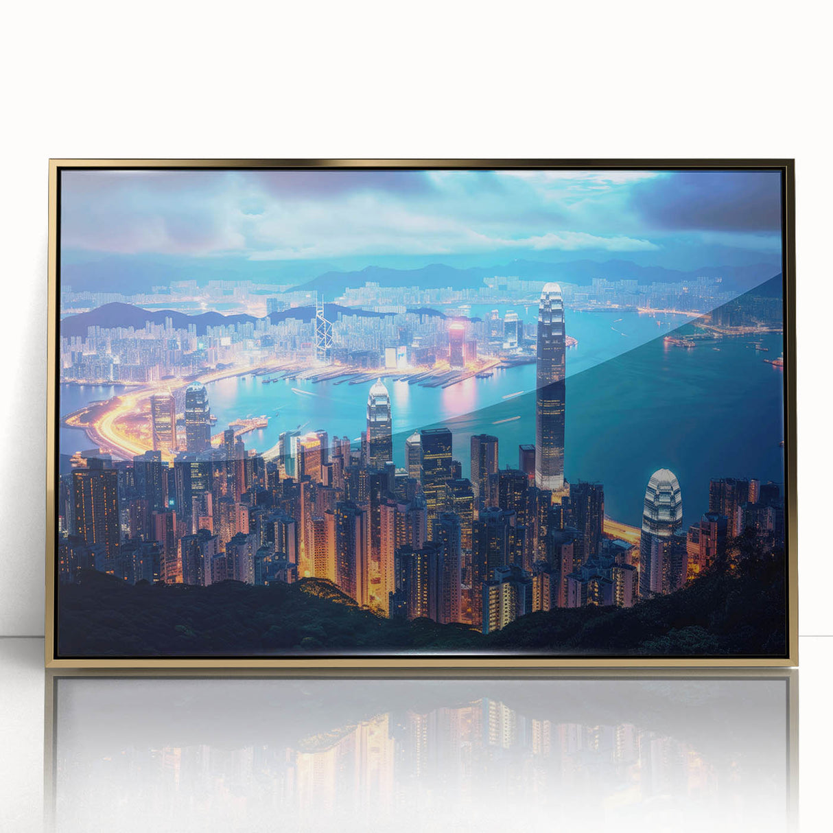 Large art print featuring a mid-century modernist abstract design in muted earth tones, ideal for modern nursery wall decor.