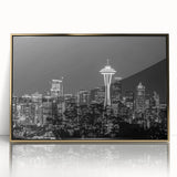 Large art print featuring a mid-century modernist abstract design in muted earth tones on canvas.