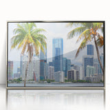 Mid-century modernist art poster featuring geometric shapes in muted earth tones, ideal for nursery wall decor.