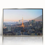 Mid-century modernist art featuring geometric shapes in pastel colors, ideal for nursery wall art.