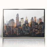 Mid-century modernist art deco poster featuring geometric shapes in pastel shades, ideal for nursery wall art.