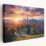 Large abstract canvas art featuring swirls of blue and gray, ideal for kitchen wall decor.