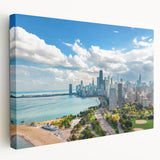 Large abstract canvas painting in vibrant red and orange tones, ideal for kitchen wall art.