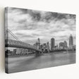 Large abstract acrylic print in vibrant blue and green hues, ideal for kitchen wall art.