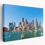 Large abstract canvas art with vibrant blue and green swirls, suitable for kitchen wall decor.