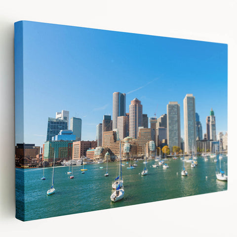 Large abstract canvas art with vibrant blue and green swirls, suitable for kitchen wall decor.