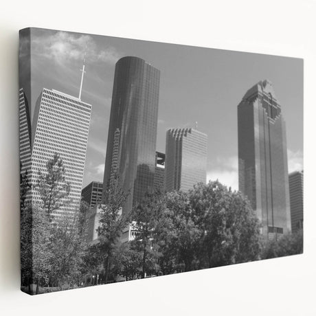 Large abstract canvas art featuring swirling blue and white patterns, ideal for kitchen wall art.