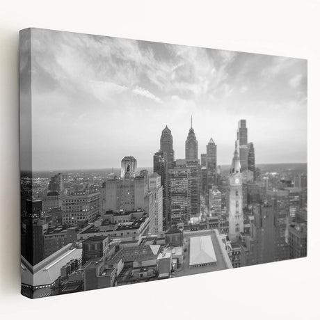 Large abstract acrylic print in vibrant blue and orange tones, ideal for kitchen wall art.