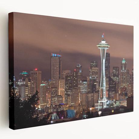 Large abstract canvas art in vibrant red and orange tones, ideal for kitchen wall decor.