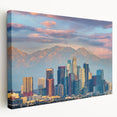 Large abstract painting in vibrant orange and blue tones on canvas, suitable for kitchen wall decor.