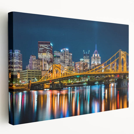 Large abstract canvas featuring swirls of blue and green, ideal for kitchen wall art.