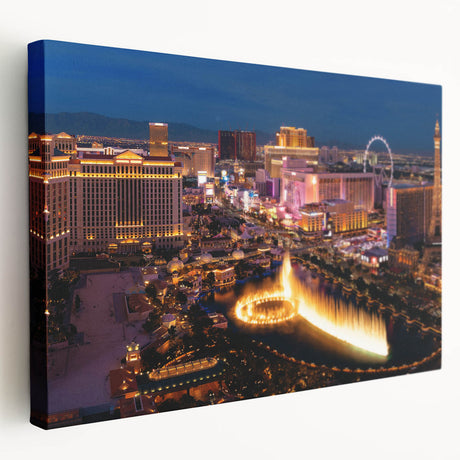 Large abstract canvas art in vibrant blue and green tones, suitable for kitchen wall decor.