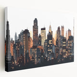 Large abstract canvas featuring a swirl of blue and gray tones, ideal for kitchen wall art.