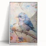 Framed acrylic print showcasing a minimalist white design, perfect for modern decor. Ideal for enhancing home or office interiors with a sleek aesthetic.