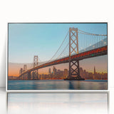 Art deco poster featuring geometric patterns in muted gold and navy, printed on canvas, suitable for nursery wall decor.