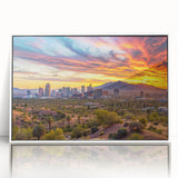 Art deco poster featuring a stylized stork in pastel shades, ideal for nursery wall art on acrylic print.