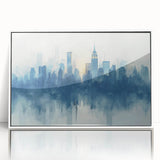 Art deco poster featuring a minimalist geometric pattern in pastel shades, suitable as modern art wall decor for a nursery.